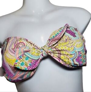 VICTORIAS SECRET bandeau swim top L